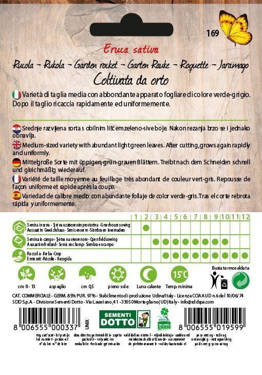 Rucola Coltivata da Orto - Giardango