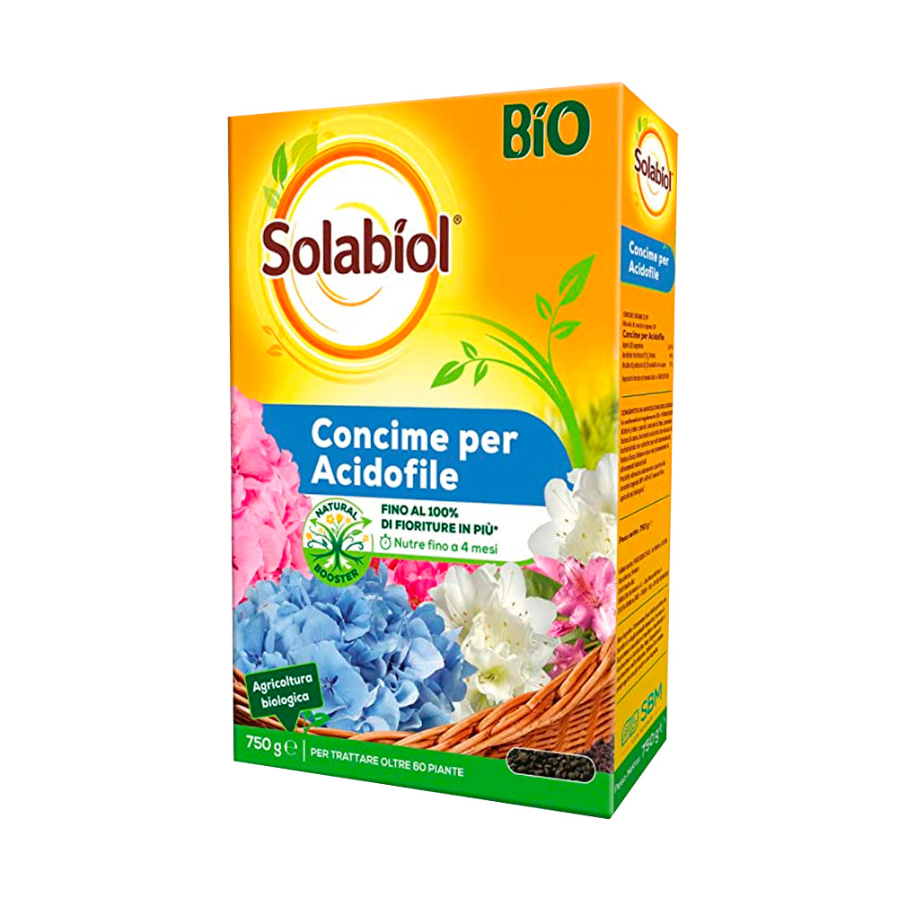Solabiol Concime per piante acidofile per agricoltura biologica