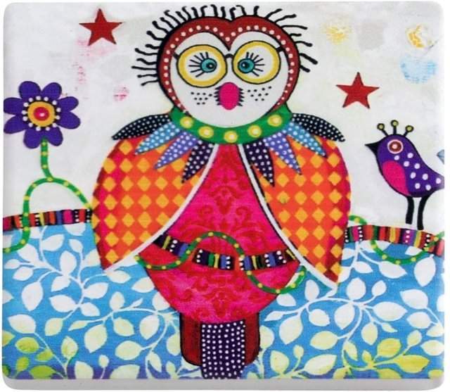 Sottobicchiere Smile Style Boobook 9 cm - Giardango