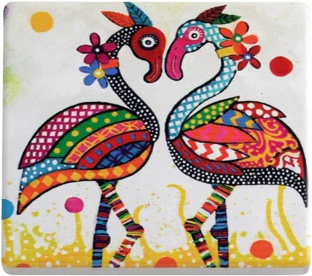 Sottobicchiere Smile Style Flamboyant 9 cm - Giardango