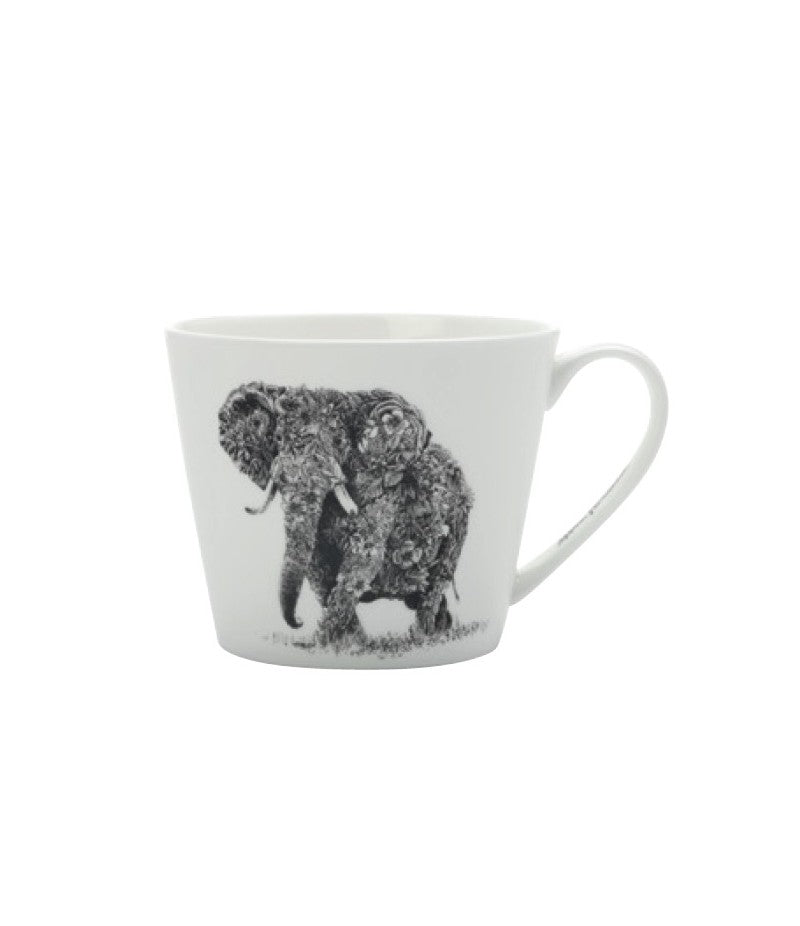 Tazza Ferlazzo Mug Larga Elefante Africano 450 ml - Giardango