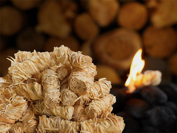 Accendifuoco in Lana di Legno - Giardango