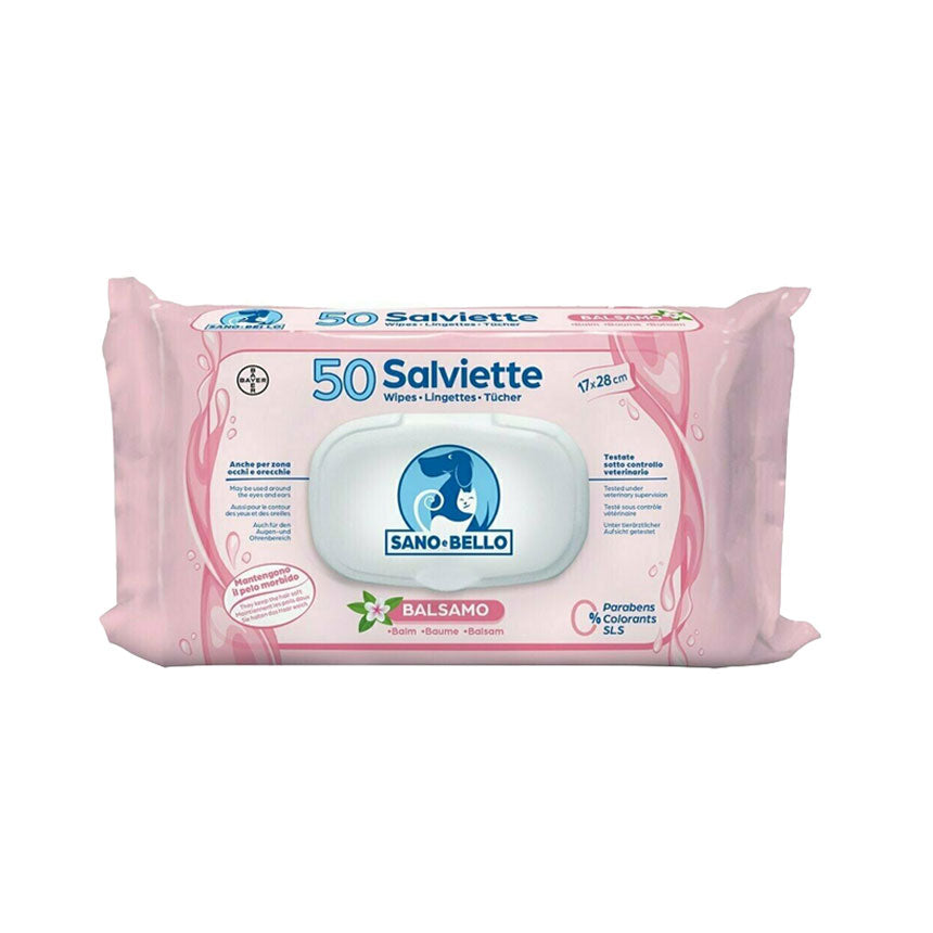 Salviettine Detergenti Sano&Bello per cani e gatti - Giardango