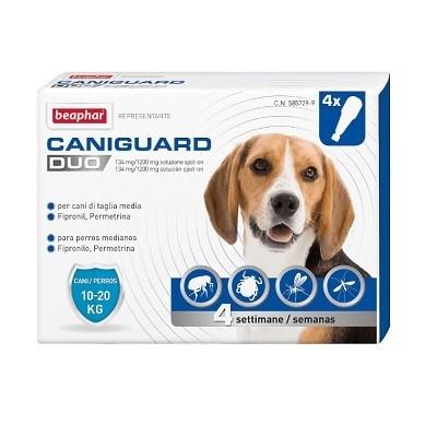 Beaphar Caniguard Duo Cane M 4 Pipette