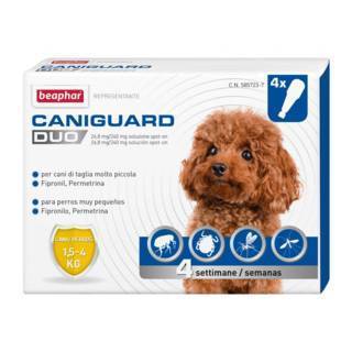 Beaphar Caniguard Duo Cane XS 4 Pipette - Giardango