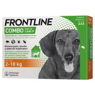 Frontline Combo Spot On 2-10 kg Cane 3 Pipette - Giardango