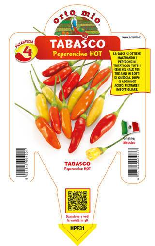 Peperoncino Tabasco - Giardango