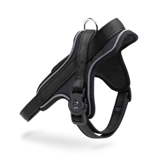 Pettorina Y in Nylon nera - Giardango