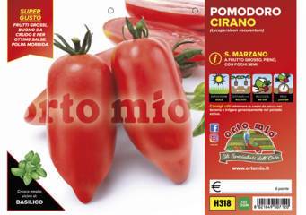 Pomodoro S. Marzano Cirano Vaschetta 6 Piantine