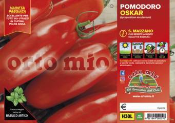 Pomodoro S. Marzano Oskar F1 Vaso 10 Cm - Giardango