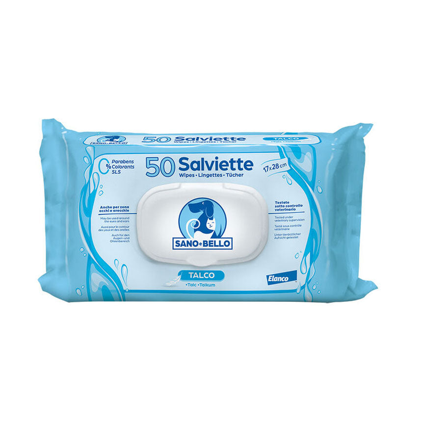Salviettine Detergenti Sano&Bello per cani e gatti - Giardango