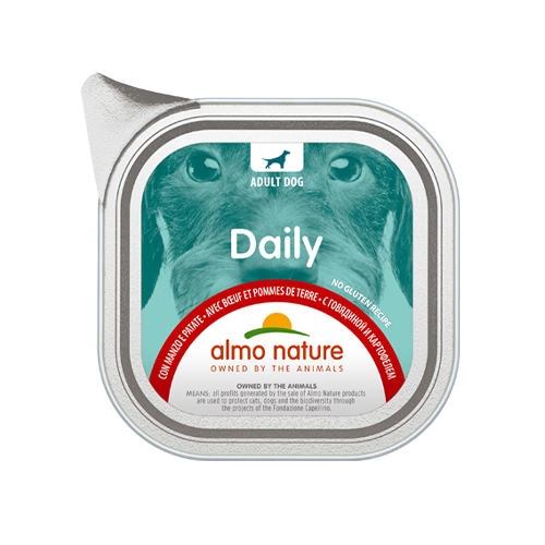 Almo Nature Daily con Manzo e Patate