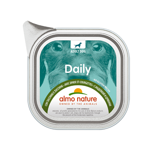 Almo Nature Daily con Tacchino e Zucchine