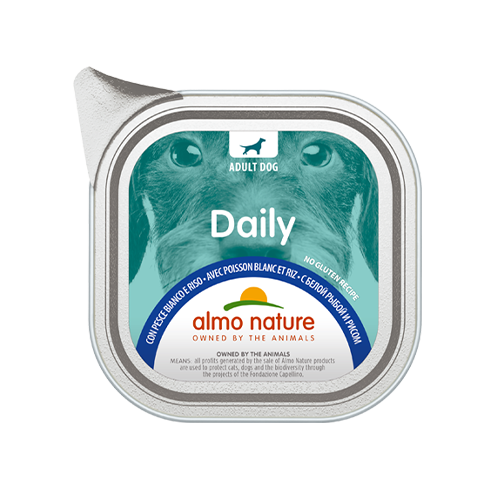 Almo Nature Daily con Pesce Bianco e Riso