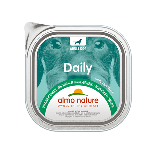 Almo Nature Daily con Agnello e Patate