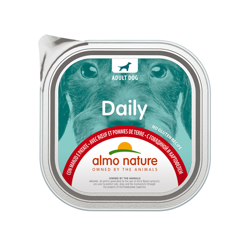 Almo Nature Daily con Manzo e Patate