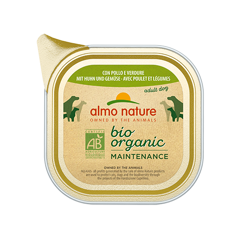 Almo Nature Bio Organic con Pollo e Verdure