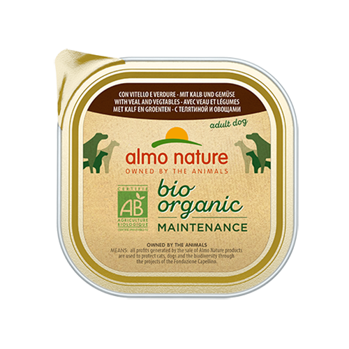 Almo Nature Bio Organic con Vitello e Verdure
