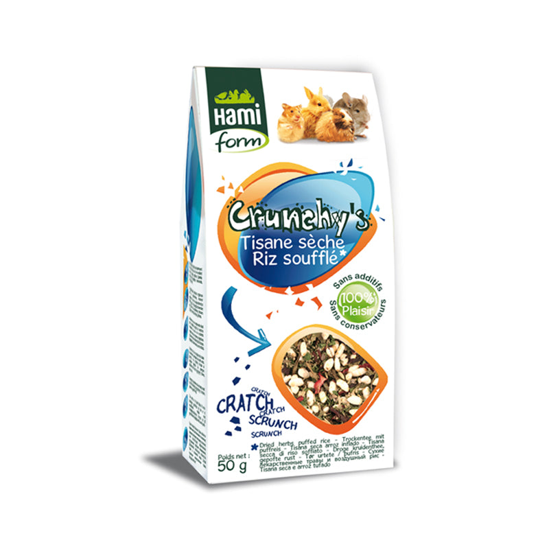 Crunchy’s Tisana e riso soffiato 50 gr