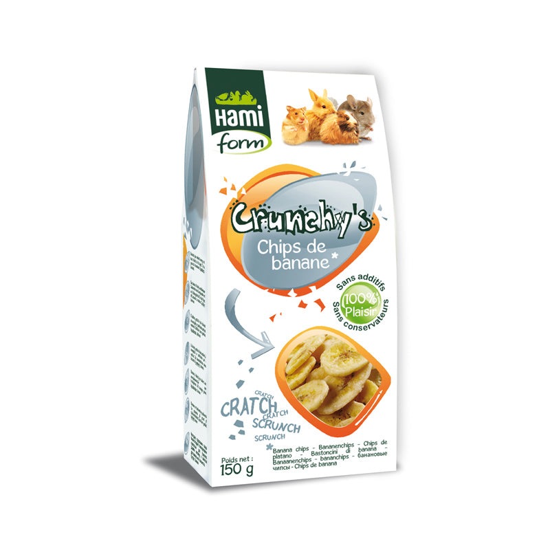 Crunchy’s Chips di banana 150 gr