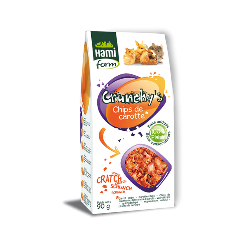 Crunchy’s Chips di carote 90 gr