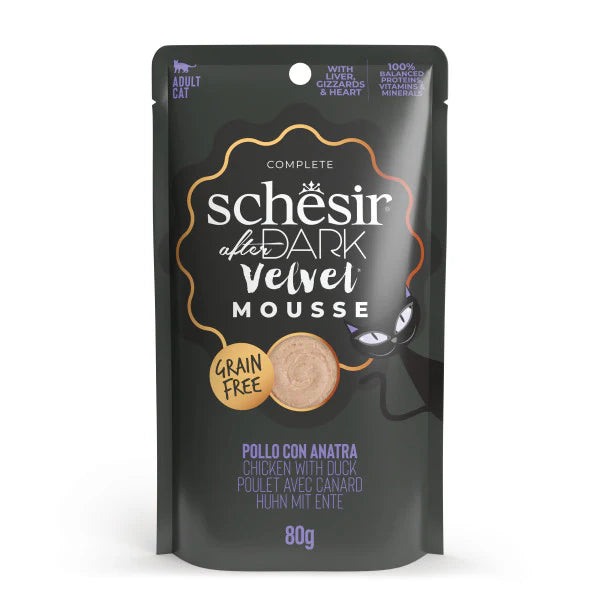 Schesir After Dark Pollo con anatra in mousse 80g