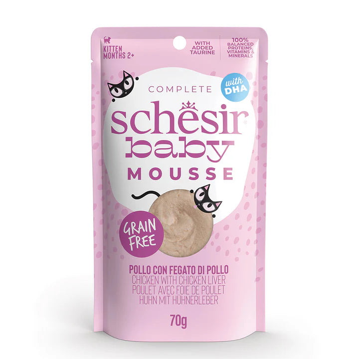 Schesir Baby Pollo con fegato di pollo in mousse 70g