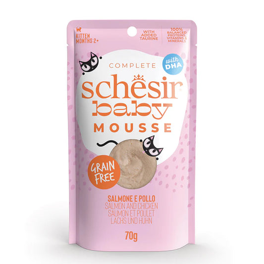 Schesir Baby Salmone e pollo in mousse 70g