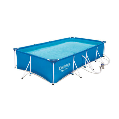 Piscina rettangolare Steel Pro 400 x 211 x 81 cm