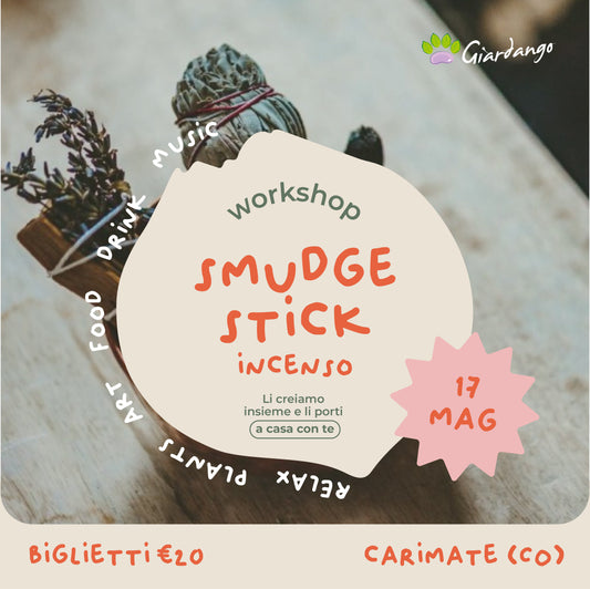 Workshop Smudge stick - incenso naturale
