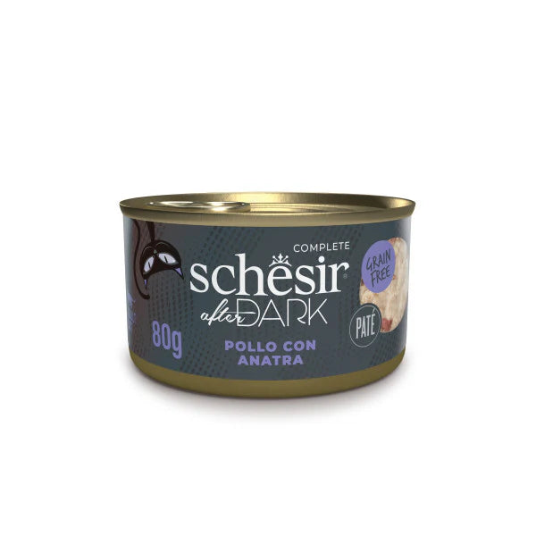 Schesir After Dark Pollo con anatra in paté 80g