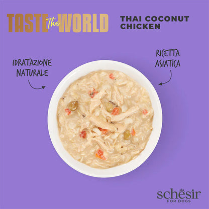 Schesir Taste the World Chicken Thai Coconut in brodo