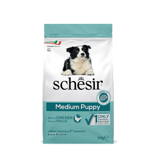 Schesir Medium Puppy con Pollo