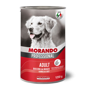 Morando Professional Dog Adult Bocconi con manzo 405 g