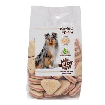 Biscotti Cuoricini ripieni Sludy 500g