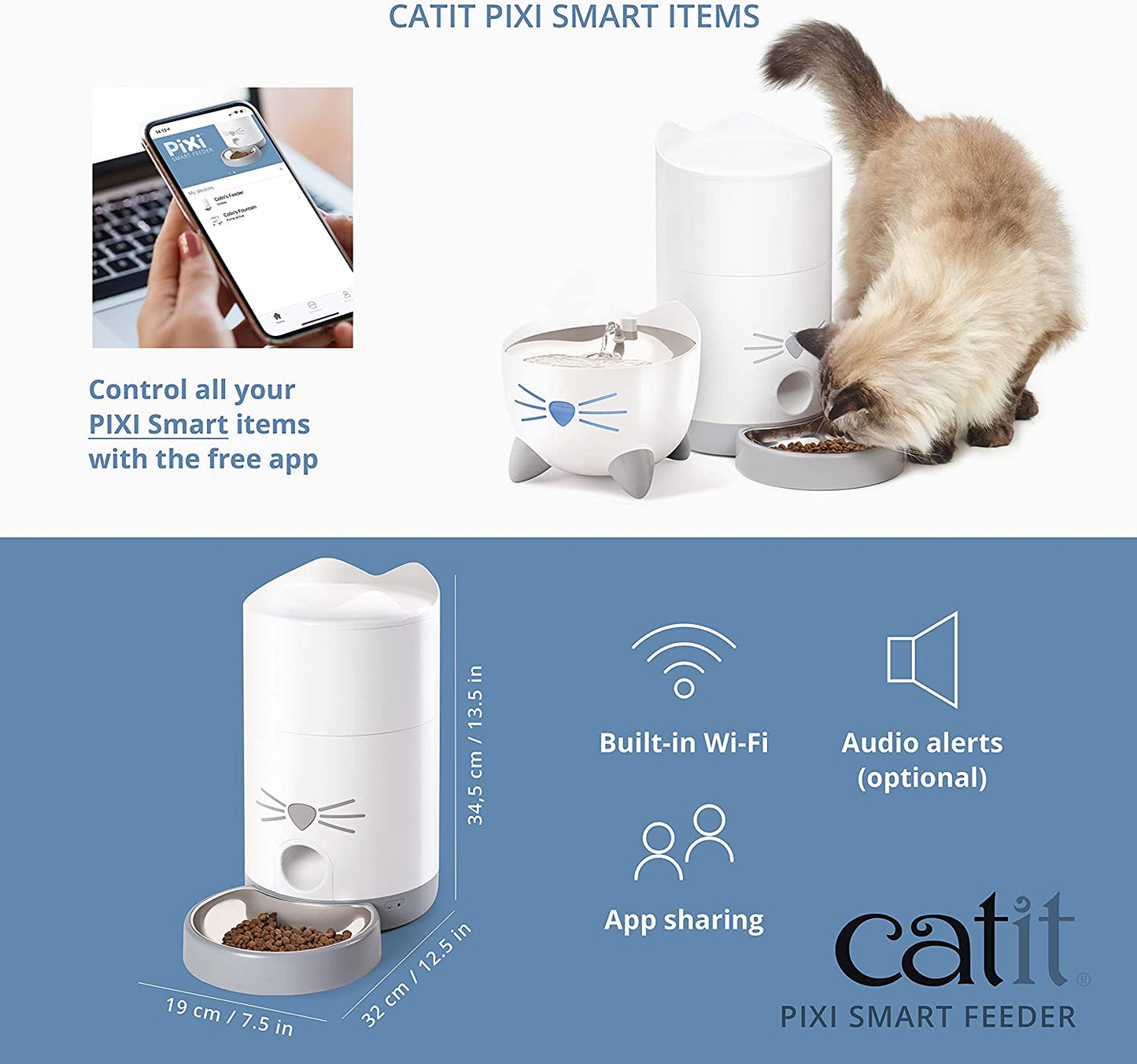 Distributore Catit Pixi Smart Feeder 1.2 kg