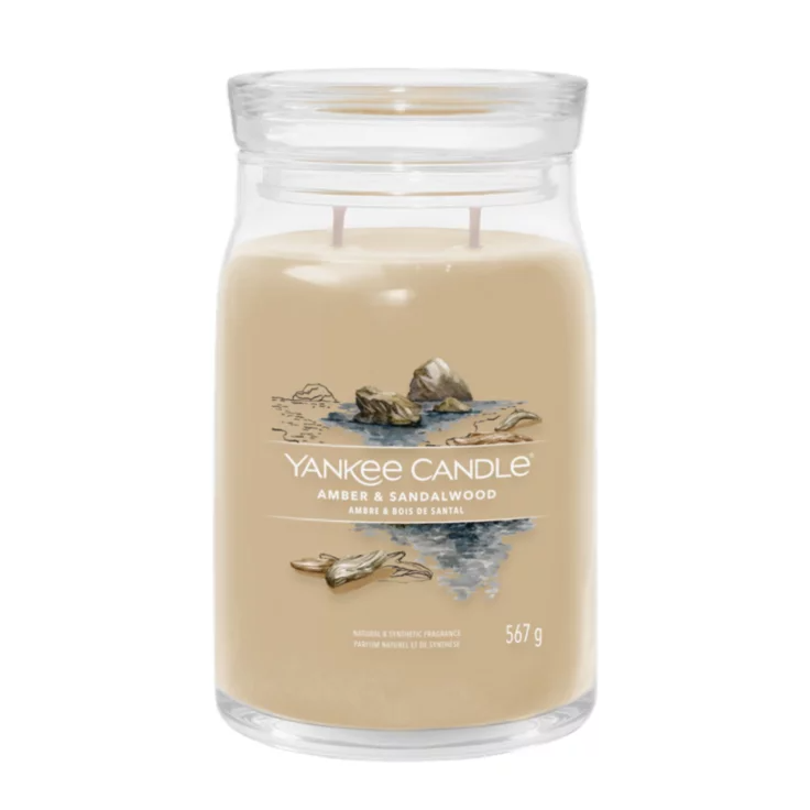 Yankee Candle Amber & Sandalwood