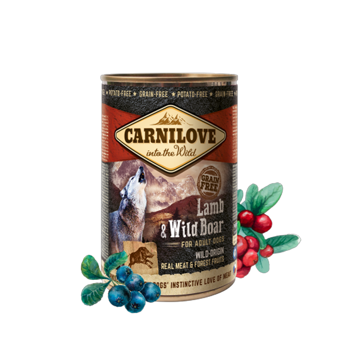 Carnilove Adult Dog Wet con Agnello e Cinghiale