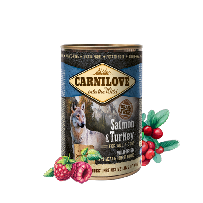 Carnilove Adult Dog Wet con Salmone e Tacchino