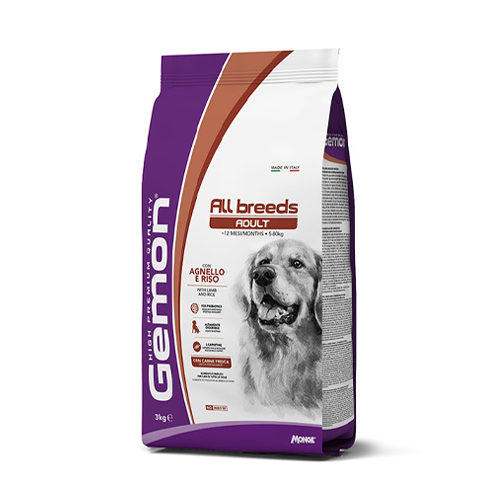 Gemon All Breeds Adult con Agnello e Riso