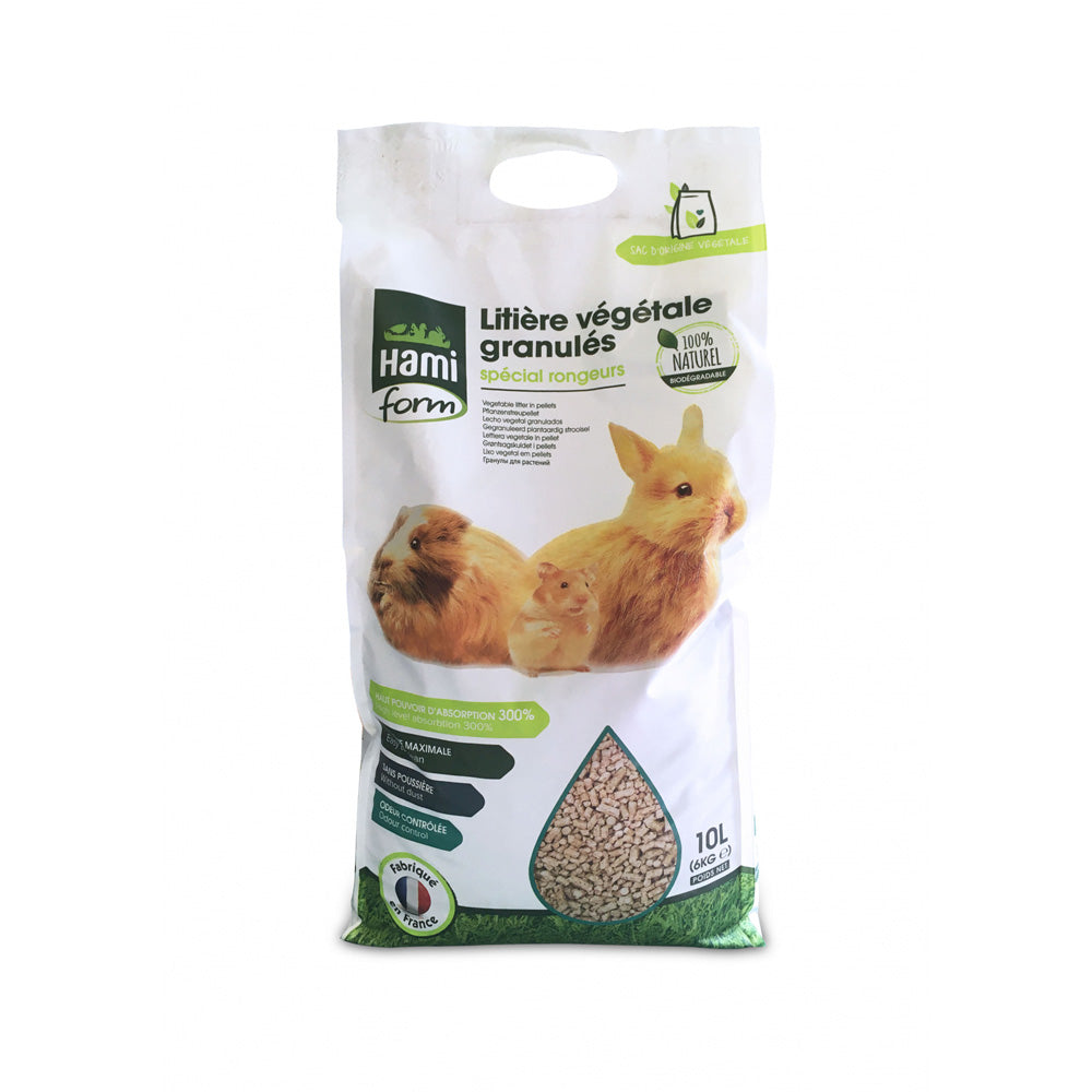 Hamiform Lettiera vegetale in pellet 10 lt