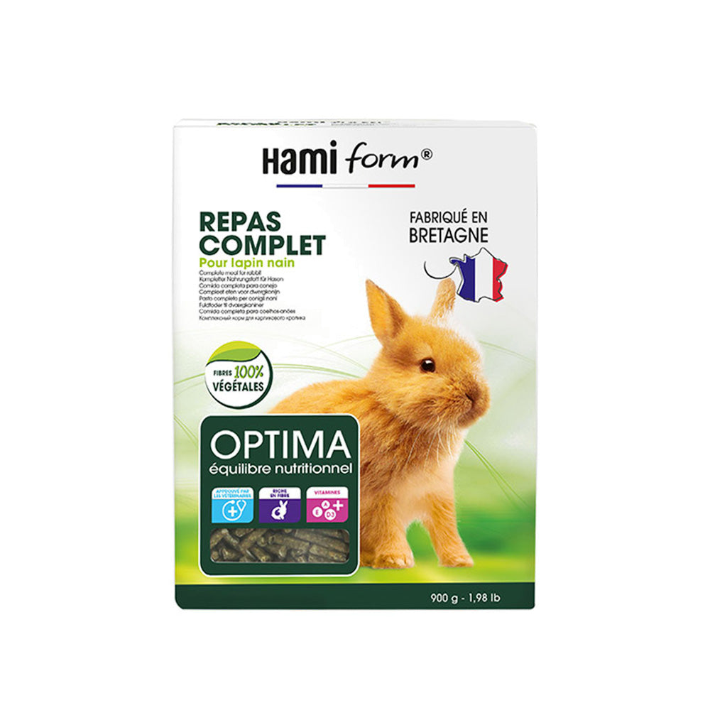 Hamiform Pasto completo per conigli nani 900 g