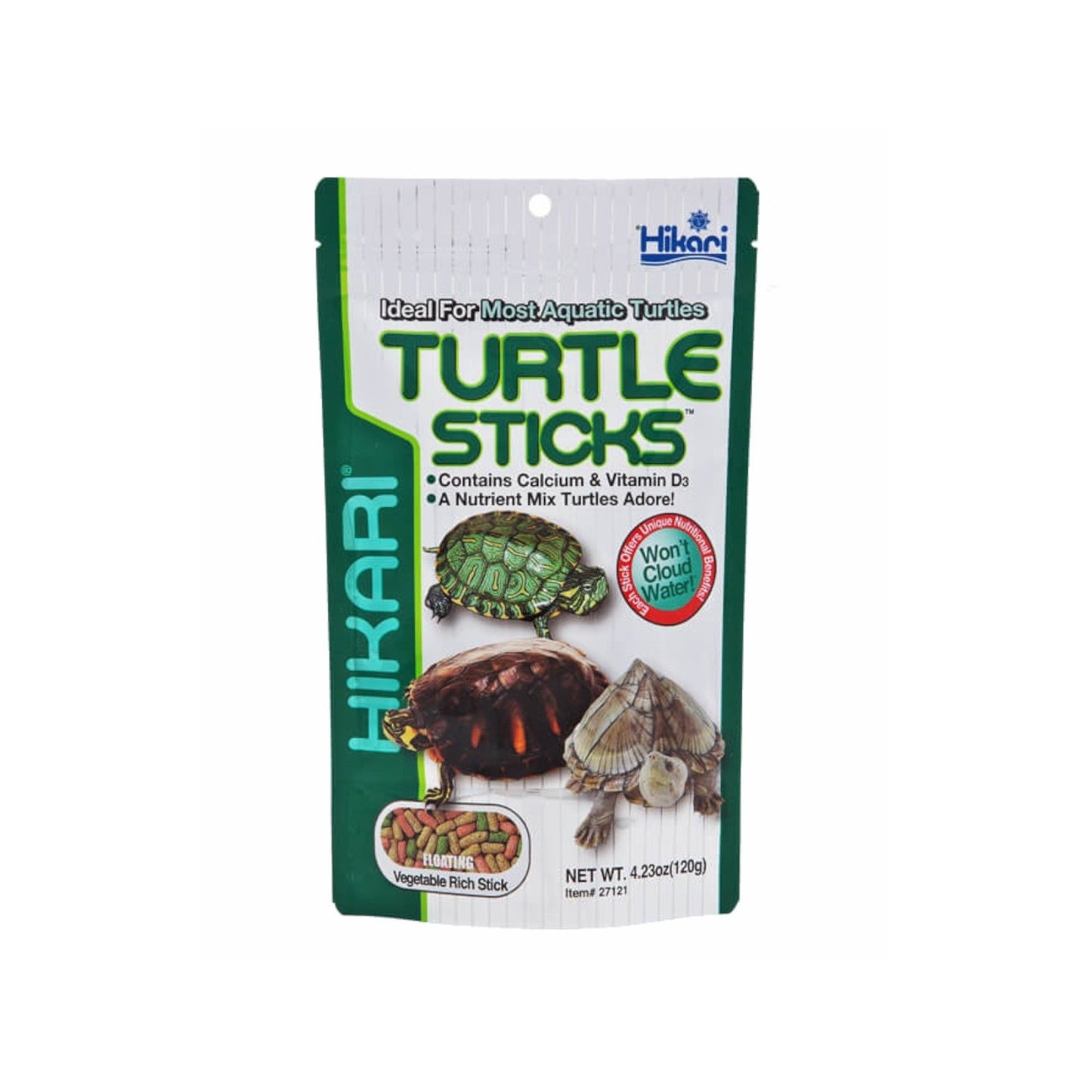 Hikari reptile Turtle Sticks 120 g