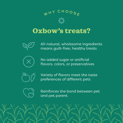 Oxbow Simple Rewards Timothy Treats con fieno