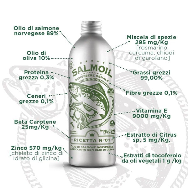 Salmoil by Necon Ricetta 1 - Benessere renale