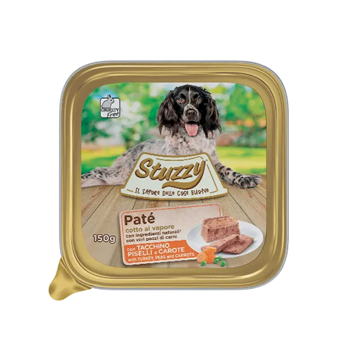 Stuzzy Paté classico con Tacchino, Piselli e Carote