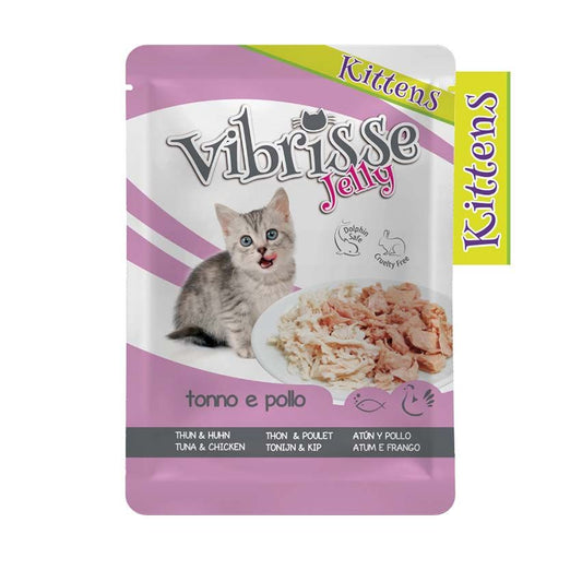 Vibrisse Kittens Busta Jelly Tonno e pollo 70 g