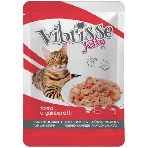 Vibrisse Busta Jelly Tonno e gamberetti 70 g