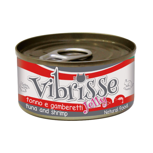 Vibrisse Cat Jelly Tonno e gamberetti 70 g