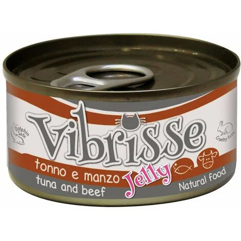 Vibrisse Cat Jelly Tonno e manzo 70 g